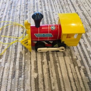 Vintage Fisher-price Toot-Toot Pull Toy